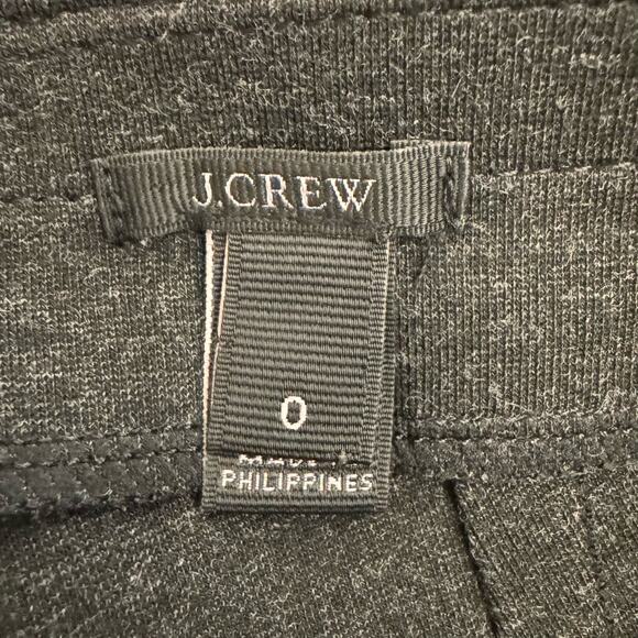 J. Crew Black Tall Pixie Leather Trim Tuxedo Stripe Skinny Pants 0 NWOT - Picture 8 of 15